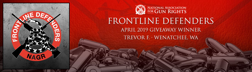 Frontline Defender April Giveaway