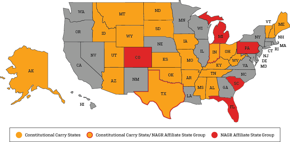 State Affiliate Map